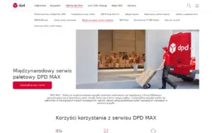 Zrzut strony: DPD MAX (palety)