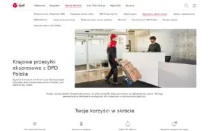 Zrzut strony: DPD Polska