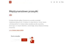 Zrzut strony: Packeta