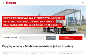 Zrzut strony: Raben Logistics Polska